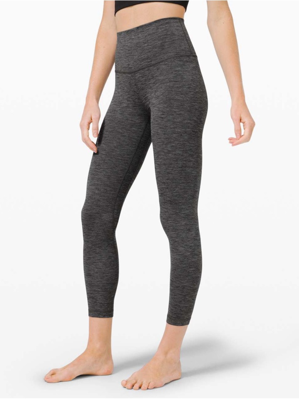 🍋 LULULEMON Gray/Heathered Black Align Leggings Size 12